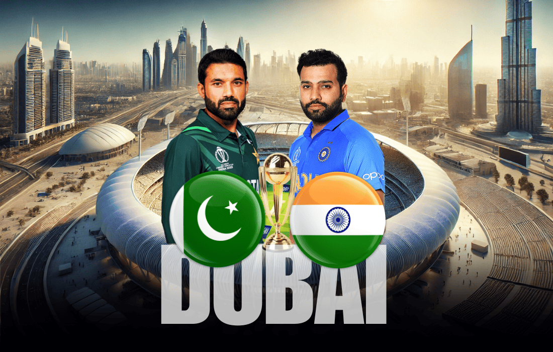 India vs Pakistan on February 23 in Dubai