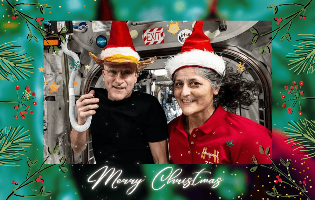 Sunita Williams Shares Heartwarming Christmas Message from Space
