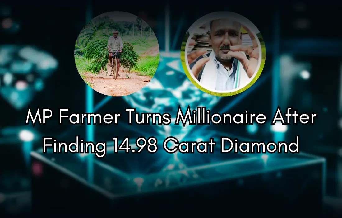 MP Farmer Turns Millionaire After Finding 14.98 Carat Diamond