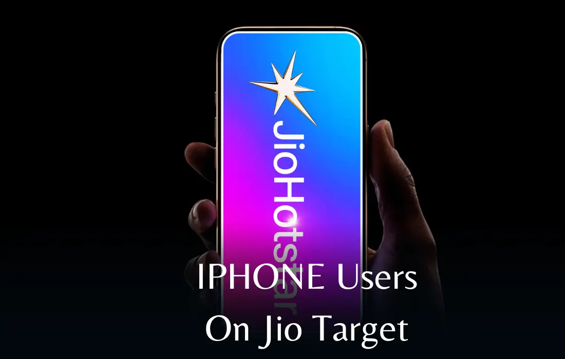 IPHONE Users On Jio Target 